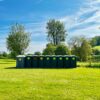 Plastic portable loos